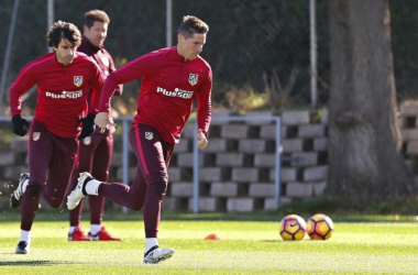 Solo seis jugadores el Atlético se entrenan en Majadahonda