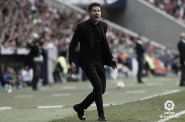 Simeone: “Extrañamos a la gente de
verdad”