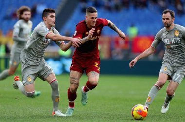 Gol y resumen del Roma 1-0 Genoa en Copa de Italia 2023