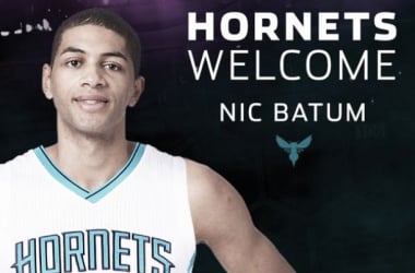 Nicolas Batum refuerza a los Charlotte Hornets