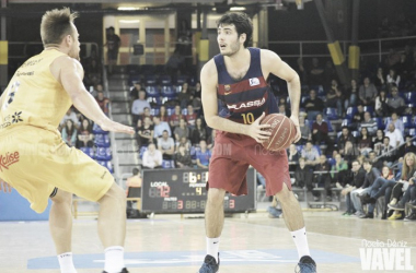 El Barça Lassa gana a un combativo Herbalife Gran Canaria con un Abrines estelar