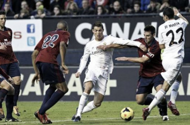 Real Madrid - Osasuna: frente a la misma &#039;piedra&#039;