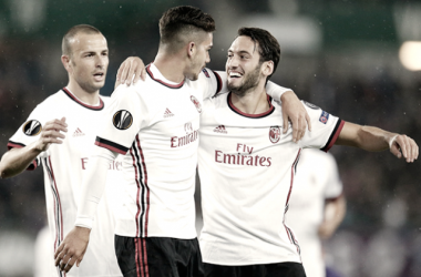 AC Milan derrota 5-1 al Austria Viena