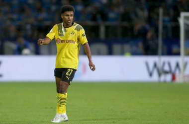Karim Adeyemi on his debut for Borussia Dortmund<div>(Credit:&nbsp;<span style="background-color: rgb(244, 244, 244); color: rgb(8, 8, 8); font-family: Lato, sans-serif; font-size: 12px; font-style: normal; text-align: start;">DeFodi Images</span>&nbsp;- Getty Images)</div>