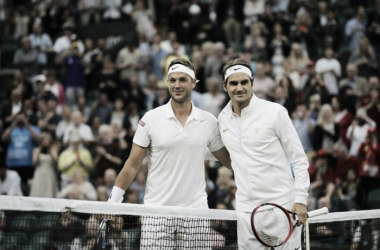 Wimbledon: Roger Federer and Marcus Willis discuss unique second round match