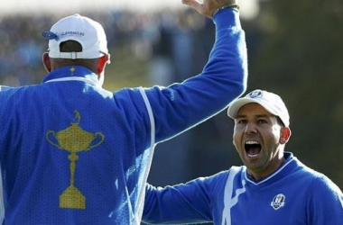 Europa toma la delantera en Gleneagles gracias a los foursomes