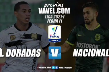 Previa Águilas Doradas vs Atlético Nacional: última prueba
antes del debut internacional