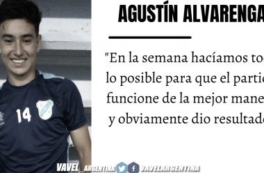 Agustín Alvarenga: ''Nos mentalizamos ir partido a partido''