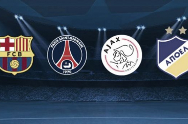 Barcelona, PSG y APOEL, rivales del Ajax en Liga de Campeones