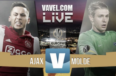 Resultado Ajax - Molde en Europa League 2015 (1-1): sin alma y afuera