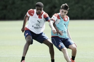 Akpom: Playing at Arsenal is &quot;a striker&#039;s dream&quot;