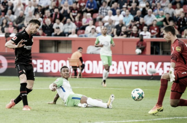 Intenso empate en Leverkusen