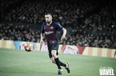 Jordi Alba: "Nos ponen todas las competiciones"