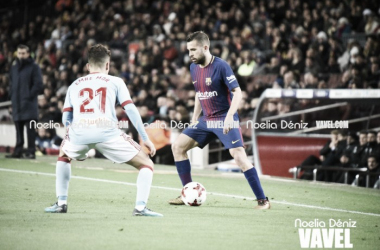 Jordi Alba: &quot;Es un lujo tener a Messi en el equipo&quot;