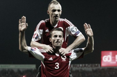 Albânia deslumbrou e quase  conquistou os 3 pontos frente à Dinamarca