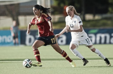 Alba Redondo, subcampeona de Europa sub-19