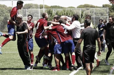 El Atlético de Madrid juvenil jugará la final de la Copa del Rey