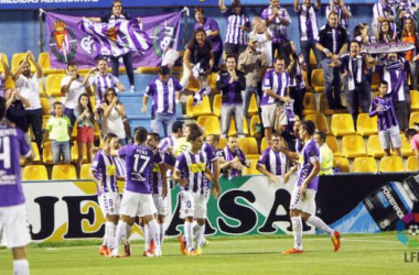 El Real Valladolid rompe su maldición