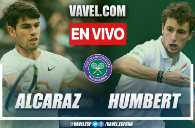 Resumen y sets de Alcaraz 3-1 Humbert en Wimbledon 2024