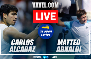 Highlights and points of Carlos Alcaraz 3-0 Matteo Arnaldi in US Open