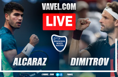Highlights and points of Alcaraz 1-2 Dimitrov at Shanghai Masters 1000