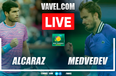 Highlights and points of Alcaraz 2-0 Medvedev in Final Indian Wells