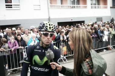 Alejandro Valverde: &quot;Ha sido un día bastante duro&quot;