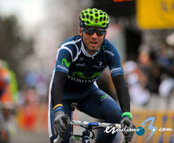 Clarke gets first pro win as Valverde loses time.