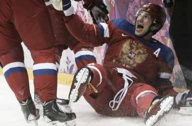 Sochi 2014: Ruthless Russia take Slovenia for five in Men&#039;s Hockey