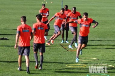 Siete entrenamientos para preparar el partido contra el Córdoba