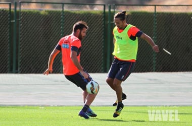 El Granada se prepara para el partido contra el Rayo