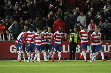 La primera vuelta del Granada CF, con altibajos y fuera de descenso