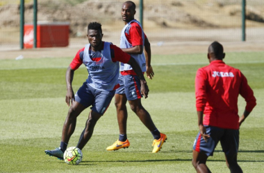 El Granada CF se prepara para medirse al Valencia en Copa y al Eibar en Liga