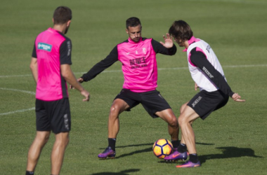 El Granada CF se prepara para visitar el Bernabéu con cinco entrenamientos