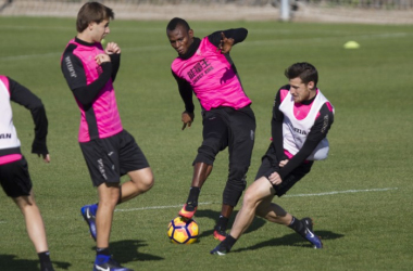 Cuatro entrenamientos para preparar la visita al Villarreal CF