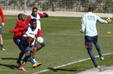 Cuatro entrenamientos para el Granada CF en la semana sin Liga