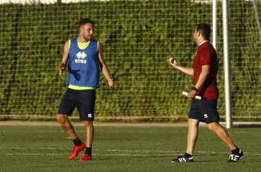 Cuatro entrenamientos para preparar el partido contra el Almería