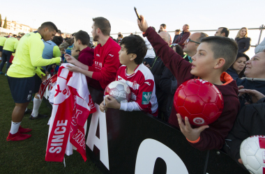 El Granada CF abre las puertas de su entrenamiento del jueves