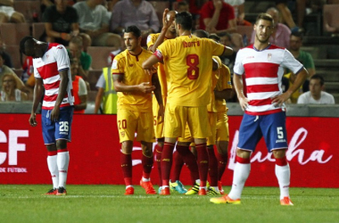 Debut en casa con agria derrota del Granada CF de Paco Jémez