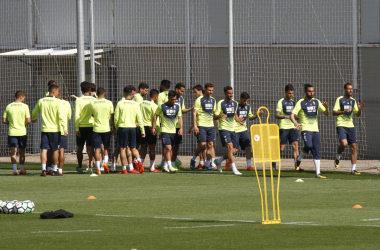 Tres entrenamientos antes de recibir al Reus