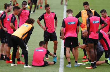 Siete entrenamientos para el Granada CF en la semana de parón