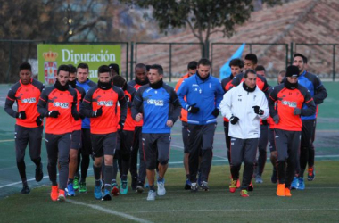 Siete entrenamientos y un amistoso antes de visitar al Levante