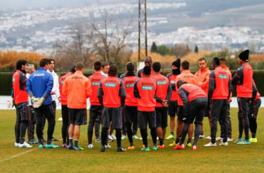 El Granada prepara desde el martes su visita al Madrigal