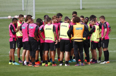 Cuatro entrenamientos para preparar el partido contra el Dépor