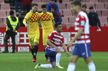 Al Granada CF se le moja la pólvora y cae ante el Nástic