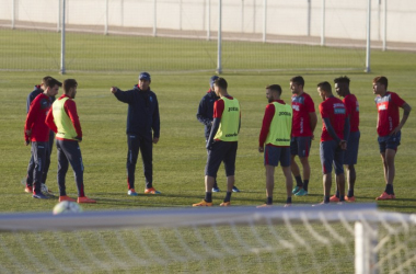 Cuatro entrenamientos para preparar el partido contra el Málaga CF