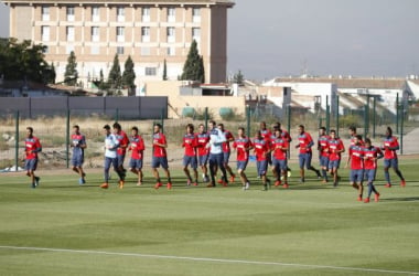 Seis entrenamientos en la semana de parón