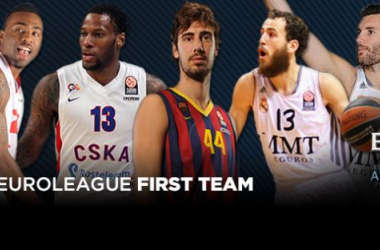 Rudy y Sergio Rodríguez en el Quinteto Ideal de la Euroliga