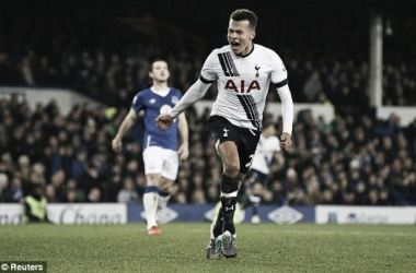 Everton 1-1 Tottenham Hotspur: Alli cracker saves a point for Spurs