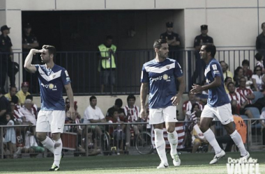 La UD Almería y el tridente del gol